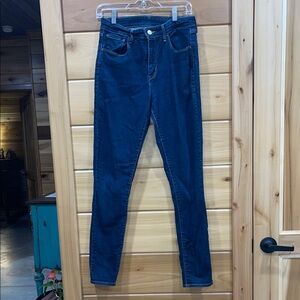 Levi's Dark Blue Skinny Jeans - Slim Fit